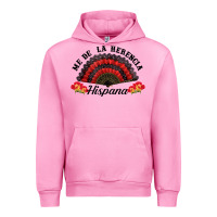 Fuchsia Pink me de la herencia hispana hand fan Urban Hoodie - BundleAndBundleShop