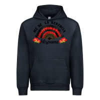 Navy me de la herencia hispana hand fan Urban Hoodie - BundleAndBundleShop