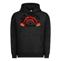 Pigment Black me de la herencia hispana hand fan Urban Hoodie - BundleAndBundleShop