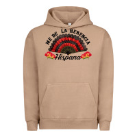 Pigment Burro me de la herencia hispana hand fan Urban Hoodie - BundleAndBundleShop