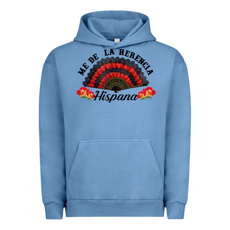Me De La Herencia Hispana Hand Fan Urban Hoodie by BundleAndBundleShop | Teevron