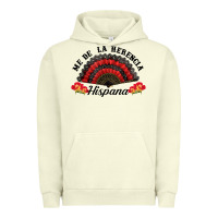 Pigment Pistachio me de la herencia hispana hand fan Urban Hoodie - BundleAndBundleShop