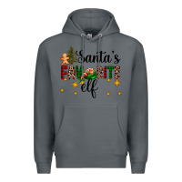 Rock santa's favorite elf Premium Hoodie - AdoDesignShop