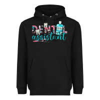 Black dental assistant Heavyweight Hoodie - texasbilliewilder