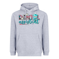 Heather Grey dental assistant Heavyweight Hoodie - texasbilliewilder