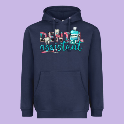 Dental Assistant Heavyweight Hoodie Designed By Texasbilliewilder