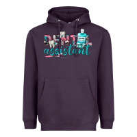 Plum dental assistant Heavyweight Hoodie - texasbilliewilder
