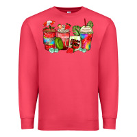 Cardinal strawberry coffee cups Premium Sweatshirt - Zillion Design Studio