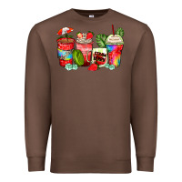 Chestnut strawberry coffee cups Premium Sweatshirt - Zillion Design Studio