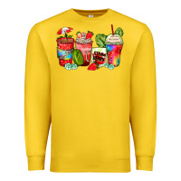 Lemon strawberry coffee cups Premium Sweatshirt - Zillion Design Studio