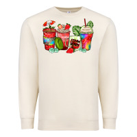 Sandshell strawberry coffee cups Premium Sweatshirt - Zillion Design Studio
