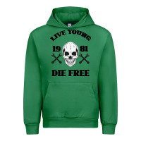 Emerald Live Young Die Free Urban Hoodie - Bettercallsaul