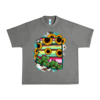 Tornado Arizona Map Sunflower Cactus Serape Urban Heavy Tee - RanaPortraitStore