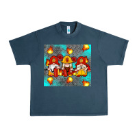 Midnight Navy firefighter gnomes Urban Heavy Tee - Artiststas