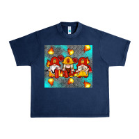 Navy firefighter gnomes Urban Heavy Tee - Artiststas
