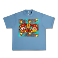 Pebble Blue firefighter gnomes Urban Heavy Tee - Artiststas