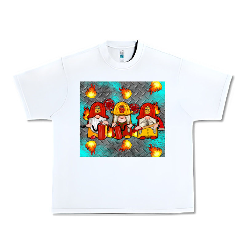 Firefighter Gnomes Urban Heavy Tee by Artiststas | Teevron