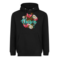 Black chosen Heavyweight Hoodie - texasbilliewilder