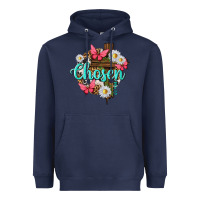 Navy chosen Heavyweight Hoodie - texasbilliewilder
