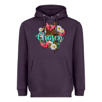 Plum chosen Heavyweight Hoodie - texasbilliewilder