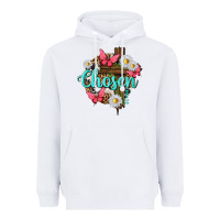 White chosen Heavyweight Hoodie - texasbilliewilder