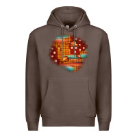 Coffee fall patch Premium Hoodie - JahusDesignShop