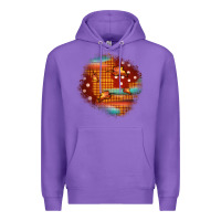 Purple fall patch Premium Hoodie - JahusDesignShop