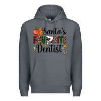 Rock santa's favorite dentist Premium Hoodie - AdoDesignShop