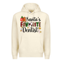 Sandshell santa's favorite dentist Premium Hoodie - AdoDesignShop
