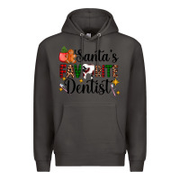 Smoke santa's favorite dentist Premium Hoodie - AdoDesignShop