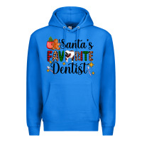 True Royal santa's favorite dentist Premium Hoodie - AdoDesignShop