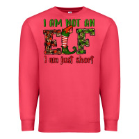 Cardinal i am not an elf i am just short christmas Premium Sweatshirt - RanaPortraitStore