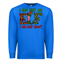 True Royal i am not an elf i am just short christmas Premium Sweatshirt - RanaPortraitStore