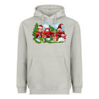 Moon Dust Christmas gnomes truck Heavyweight Hoodie - Zillion Design Studio