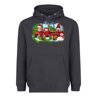 Smoke Christmas gnomes truck Heavyweight Hoodie - Zillion Design Studio