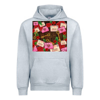 Heather Grey love letters tumbler Urban Hoodie - AdoDesignShop