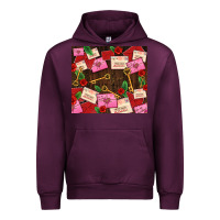 Mauve Wine love letters tumbler Urban Hoodie - AdoDesignShop