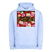 Pigment Grape Ice love letters tumbler Urban Hoodie - AdoDesignShop