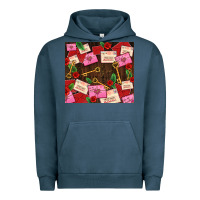 Pigment Midnight Navy love letters tumbler Urban Hoodie - AdoDesignShop