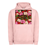 Pigment Salmon love letters tumbler Urban Hoodie - AdoDesignShop