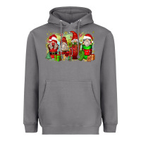 Storm Christmas gnome coffee cups Heavyweight Hoodie - Zillion Design Studio