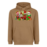 Toasted Coconut Christmas gnome coffee cups Heavyweight Hoodie - Zillion Design Studio