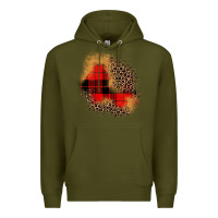 Army Green christmas patch Premium Hoodie - JahusDesignShop