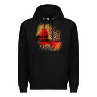 Black christmas patch Premium Hoodie - JahusDesignShop