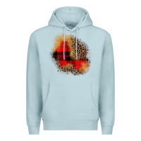 Blue Mist christmas patch Premium Hoodie - JahusDesignShop