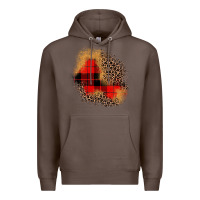 Coffee christmas patch Premium Hoodie - JahusDesignShop