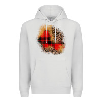 Dove Grey christmas patch Premium Hoodie - JahusDesignShop