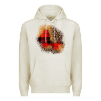 Oatmeal Heather christmas patch Premium Hoodie - JahusDesignShop