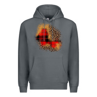 Rock christmas patch Premium Hoodie - JahusDesignShop