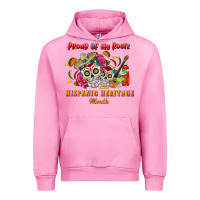 Fuchsia Pink proud of my roots Urban Hoodie - BundleAndBundleShop